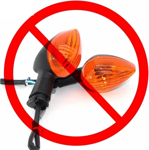 Vista 6 de Moto Modified Mini Turn Signal For YAMAHA YZF-R6 YZFR6 YZF R6 Motorcycle Blinker Front Or Rear White (Color Front)