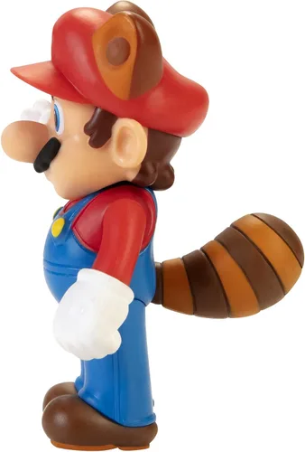 Vista 10 de Super Mario Racoon Mario Figura de acción coleccionable de 2.5