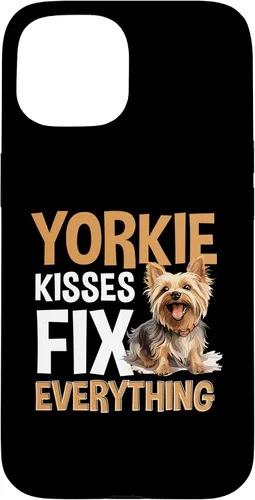 Vista 6 de Funda para iPhone 13 Pro Max Yorkshire Terrier Dog Yorkie - Yorkie kisses arreglar todo