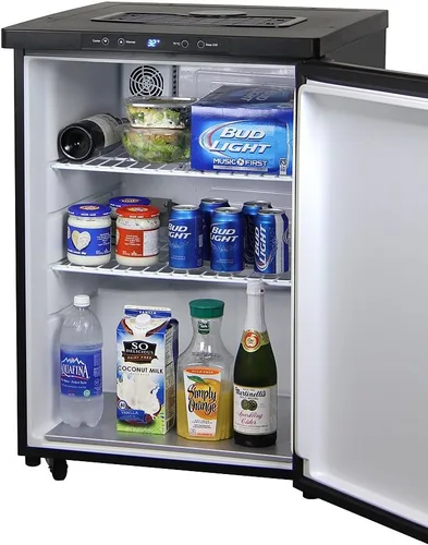 Vista 9 de Kegco K309X-1 Dispensador de barriles, 1 grifo, acero inoxidable negro