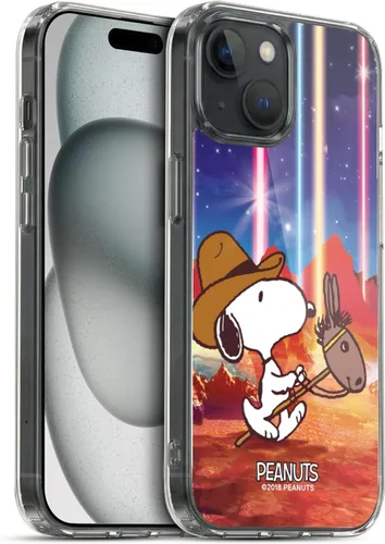 Vista 92 de Head Case Designs Funda de gel con licencia oficial de Peanuts Nebula Cactus Needles Snoopy Space Cowboy [protección de grado militar] compatible