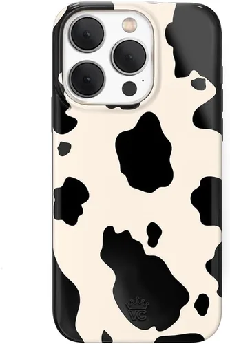 Vista 17 de VELVET CAVIAR Funda compatible con MagSafe para iPhone 15, probada en caídas de 10 pies, estampado de leopardo y amatista morada
