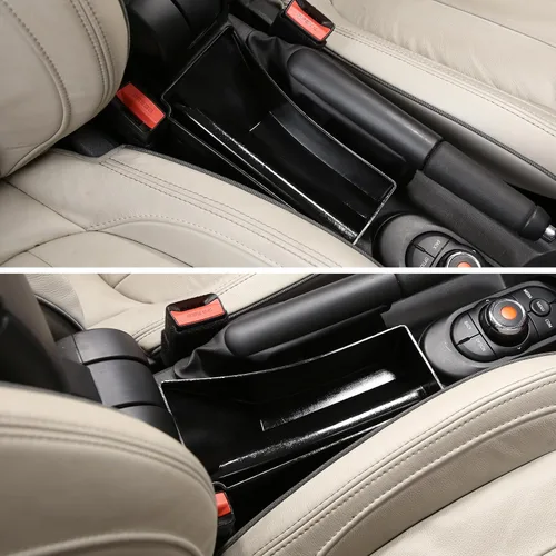 Vista 3 de HAPPYHORSE Caja de almacenamiento de control central para automóvil compatible con BMW MINI Cooper Cooper S JCW F55 F56 F57 2014-2022 caja