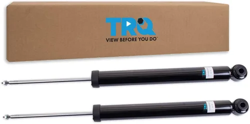 Vista 268 de TRQ Juego de amortiguadores traseros compatible con Chevrolet Express 1500 2003-2014, Express 3500 2006-2022, GMC Savana 1500, Savana 3500