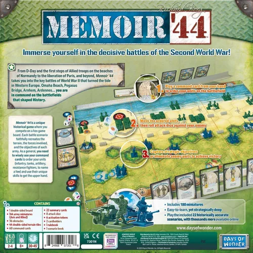 Vista 2 de Juego de mesa Memoir '44 (versión inglés)
