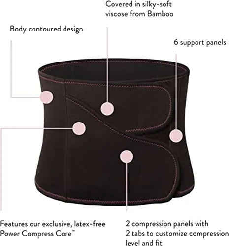 Vista 5 de Belly Bandit Original Postpartum Belly Wrap Abdominal Binder and Compression Garment Belly Binder for Postpartum Recovery