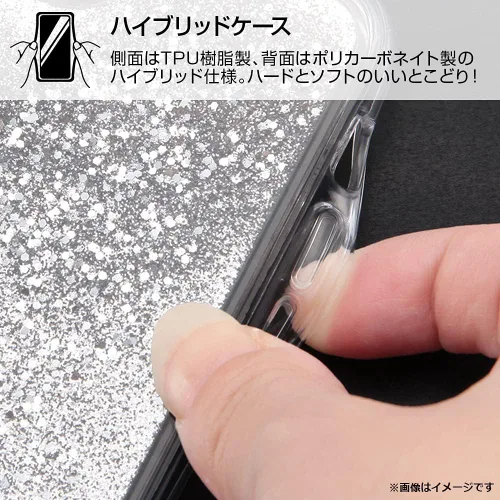 Vista 4 de イングレム Inglem - Funda para iPhone 13 Pro Max/Disney Characters/Glitter Case/Cenicienta/Spark Joy