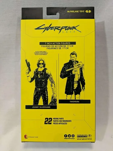 Vista 3 de McFarlane Toys Cyberpunk 2077 Takemura - Figura de acción (7 pulgadas)