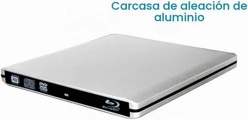 Vista 4 de USB C tipo C USB 3.0 externo 3D HD Blue ray Player para MacBook pro USB C Blue ray Reader Combo DVD Burner Drive para MacBook Pro MacBook Air iMac