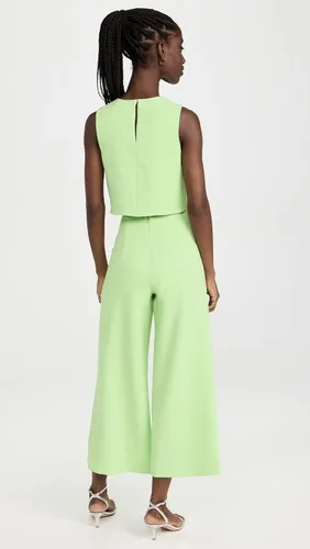 Vista 3 de Black Halo Conjunto de overol Nia para mujer