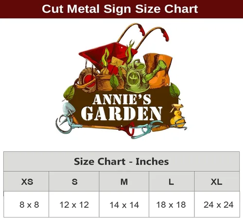 Vista 9 de MeMate Letreros de jardín, letreros de metal personalizados para jardín, letrero de jardín para personalizar, arte de pared con nombre personalizado