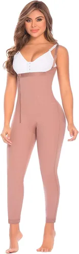 Vista 4 de DPanda 022 Liposuction Prendas de compresión postcirugía Faja de cuerpo completo Shaper - Cocoa-Optic - 3XL