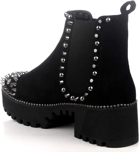 Vista 3 de Cape Robbin Spiky - Botas de combate para mujer