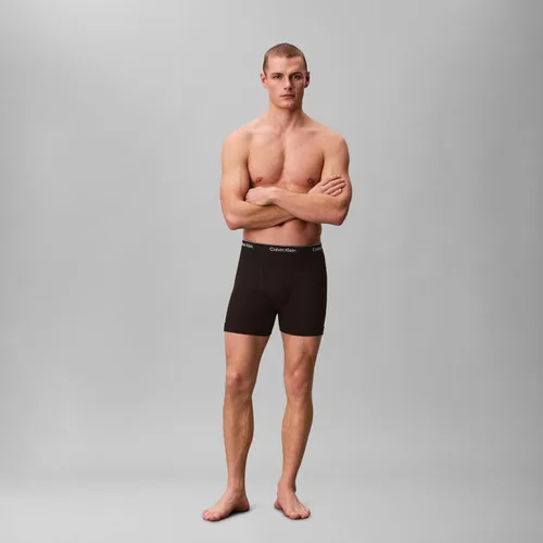 Vista 3 de Calvin Klein Calzoncillos Bóxer Brief Clásicos de Algodón para Hombre (3 unidades)