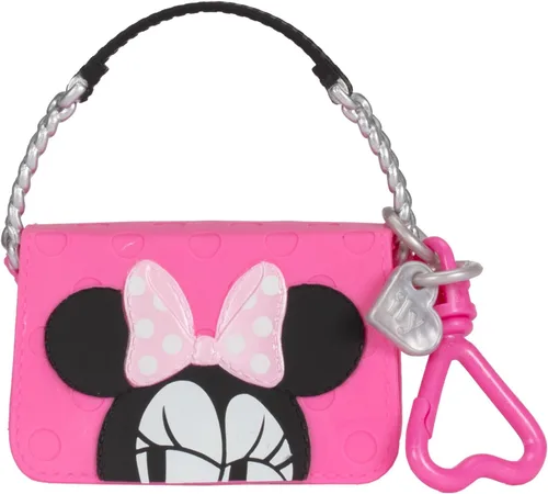 Vista 4 de Disney ILY 4ever JAKKS Pacific - Minnie Mouse Inspired Articulated Mini Doll in Pink - Includes Accessories - Disney Mickey Mouse