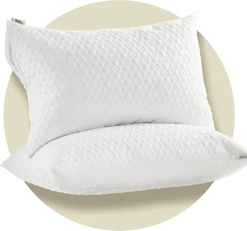 Vista 9 de CoolShields Protectores de Almohada Premium 100% Algodón Impermeables con Cremallera, Transpirables y Silenciosos, Superficie Hipoalergénica Suave