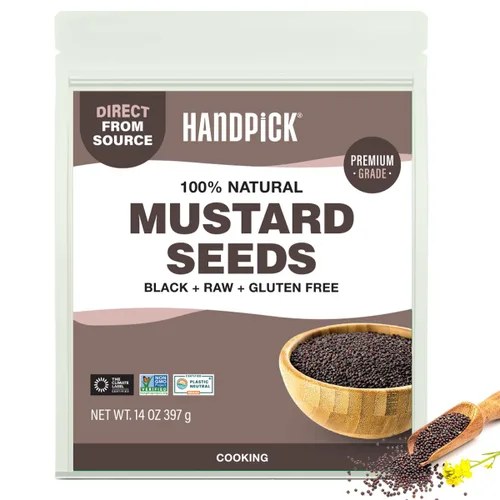Vista 22 de HANDPICK Ajwain Seeds - Semillas enteras de Carom (14 onzas), veganas, sin gluten, sin OMG, obispos de carom crudas, origen indio, empaquetadas