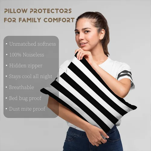 Vista 4 de Funda de almohada rectangular de felpa con cremallera en un lado impreso de 12 x 16 pulgadas