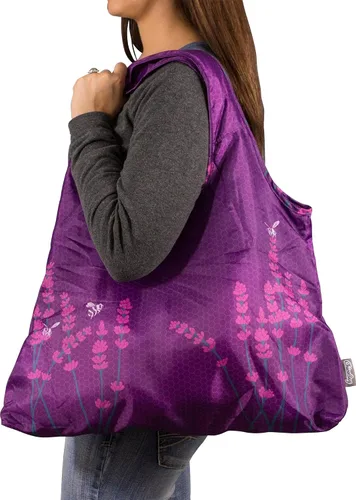 Vista 4 de ChicoBag Vita - Bolsa reutilizable con clip de mosquetón Bolsas de compras compactas reutilizables Respetuosas con el medio ambiente, Be The