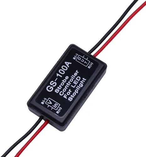 Vista 8 de CF13 JL-02 EP34 Relé de intermitente LED ajustable de 3 pines 12.8 V 0.1W-150W para luces de señal de giro hiperintermitente