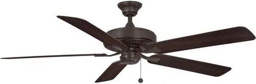 Vista 3 de Fanimation Ventilador de techo Edgewood de bronce oscuro para exteriores de 60 pulgadas