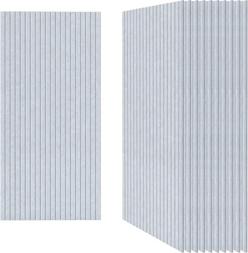 Vista 27 de Paneles acústicos artísticos para pared, paquete de 5 paneles absorbentes de sonido, paneles de pared insonorizados de 47.2 x 23.6 pulgadas, paneles
