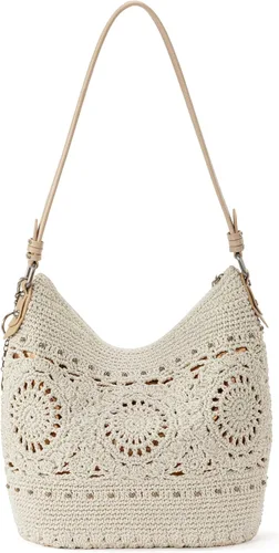 Vista 5 de The Sak Sequoia Hobo Bag - Bolso grande de ganchillo a mano para mujer para todos los días y viajes - Bolso y bolso duradero con bolsillo