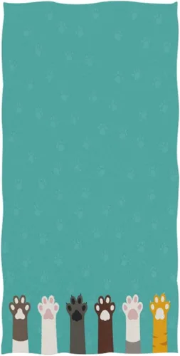 Vista 15 de Naanle Beautiful Art - Toallas de mano decorativas para el hogar, diseño de Mardi Gras, para invitados, grandes, para baño, hotel, gimnasio y spa