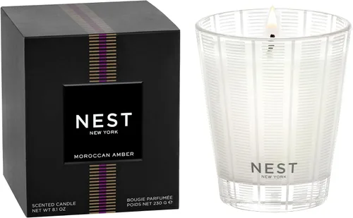 Vista 14 de NEST New York Vela clásica perfumada, bambú, 8.1 onzas, tiempo de combustión de hasta 60 horas, recipiente de vidrio reutilizable