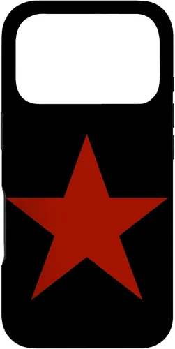 Vista 30 de Cyber Y2K Red Star On Black Front Retro Aesthetic Vintage Case for iPhone 16
