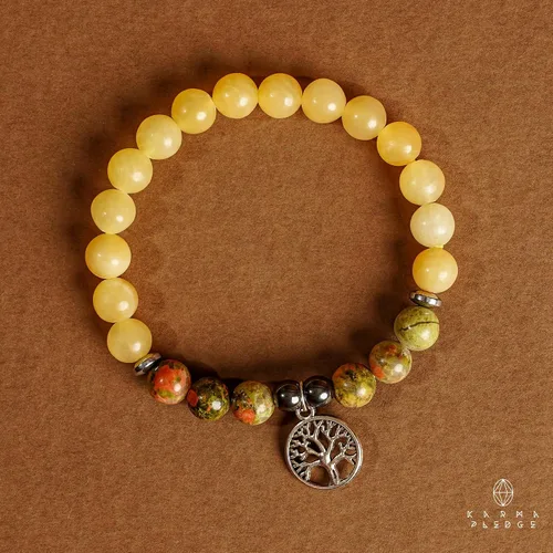 Vista 8 de Pulseras de cristal para mujeres y hombres, regalos de cumpleaños, hechas a mano de 0.236 in con cuentas de piedra para equilibrio de chakras