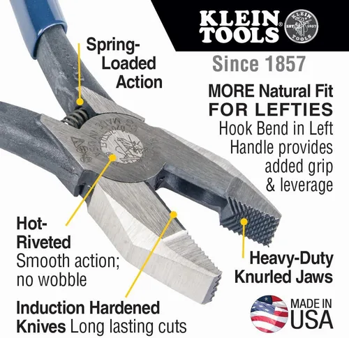 Vista 9 de Klein Tools 201-7CST Ironworker Pinzas de trabajo