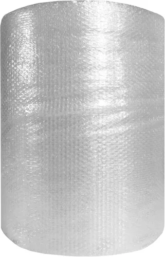 Vista 4 de Uboxes Rollo de burbujas de 24 pulgadas de ancho x 175 pies pequeñas burbujas 3/16 perforadas cada 12, transparente, BUBBSMA24175