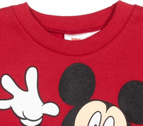Vista 6 de Disney Mickey Mouse - Conjunto de sudadera y pantalones deportivos para niños pequeños