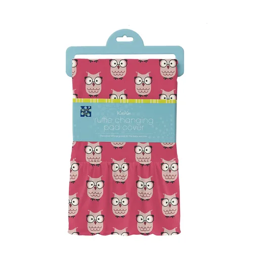 Vista 2 de KicKee Pants Funda para cambiador de bebé, estampado divertido, suave y transpirable (rayas de whisky, talla única)