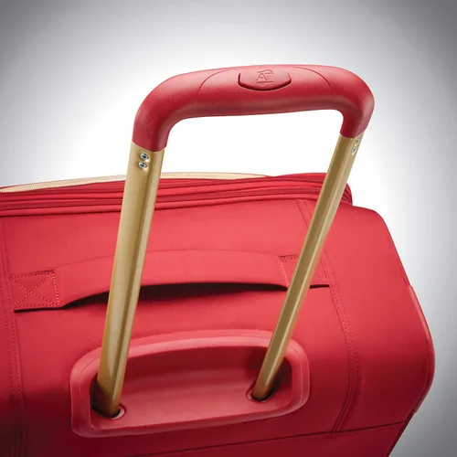 Vista 3 de American Tourister Belle Voyage - Maleta con ruedas giratorias Rojo 92428-1726