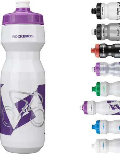 Vista 20 de ROCKBROS Botella de agua para bicicleta de 20oz-25oz Squeeze Ciclismo