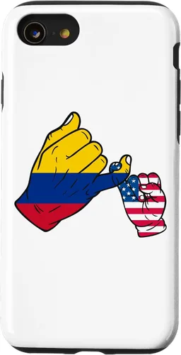 Vista 13 de iPhone 15 Parent and child Colombia USA family Case