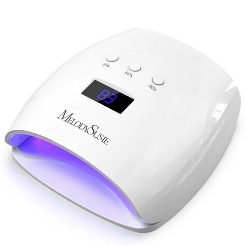 Vista 9 de MelodySusie P-Plus30I - Lámpara de uñas profesional LED UV, secadora de uñas de alta eficiencia con 3 temporizadores y base desmontable que cura