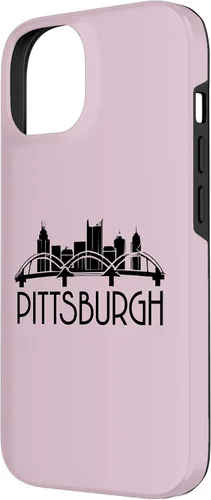 Vista 5 de iPhone 16 Pittsburgh Skyline 412 Steel City Case