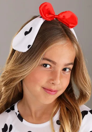 Vista 4 de Adorable disfraz de dálmata para niña, Blanco