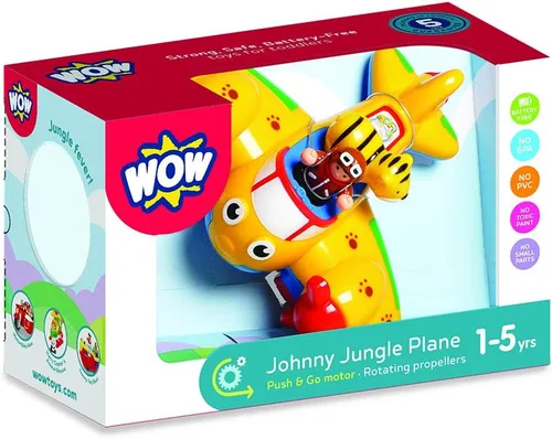 Vista 3 de WOW Johnny Jungle Plane (juego de 3 piezas)
