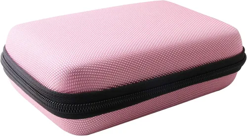 Vista 5 de Estuche rígido compatible con el bolígrafo de impresión 3D 3Doodler Start/Start+ Essentials (rosa, solo funda)