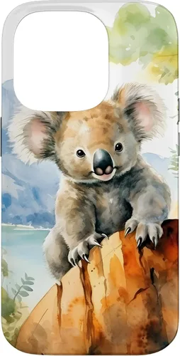 Vista 17 de Cute Little Koala Bear in The Wild Case for iPhone 17