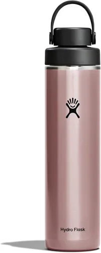 Vista 10 de Hydro Flask Tapa de pico flexible ancha y ligera - Botella de agua aislada de acero inoxidable de 24 onzas, azul zafiro Sapphire Blue