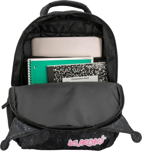 Vista 5 de AI ACCESSORY INNOVATIONS - Mochila Hello Kitty para niñas, mochila kawaii de Sanrio, mochila escolar de anime de 16 pulgadas con características 3D