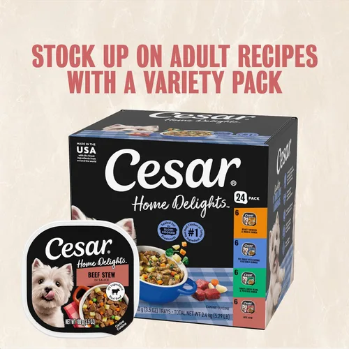 Vista 12 de Alimento húmedo para perros adultos de Cesar home