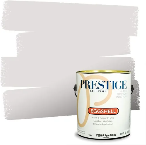 Vista 106 de Prestige Paints - 2 en 1, pintura base y pintura de exterior, P400-D-SW7053