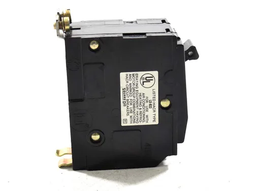 Vista 5 de Cuadrado D QOB220 perno en disyuntor 2P 20 amperios 120/240Vac/48Vdc