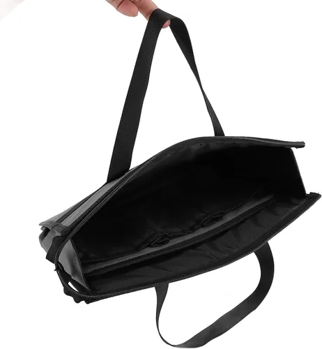 Vista 7 de LiebeWH Storage Bag for Mini Dish, Oxford Fabric with Large Capacity, Ideal for Mini Devices, Convenient Handle for Travel